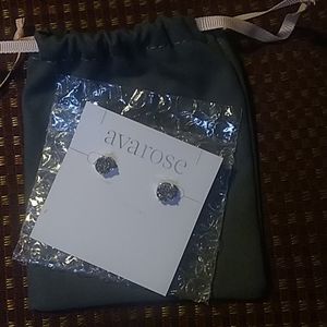 Ava Rose Stud Earrings